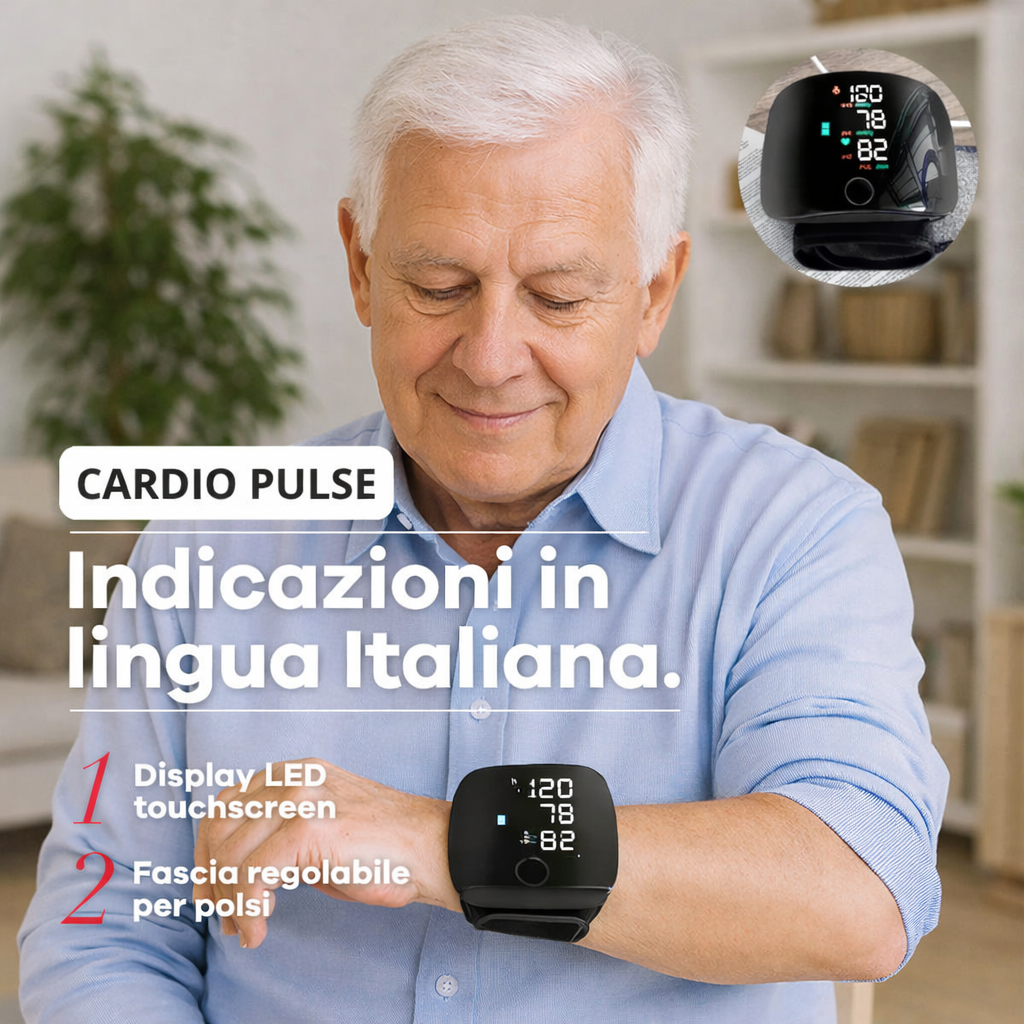 Misuratore di Pressione da Polso