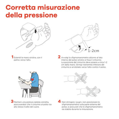 Misuratore di Pressione da Polso
