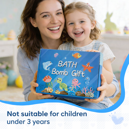 Scented bath bombs for children and adults